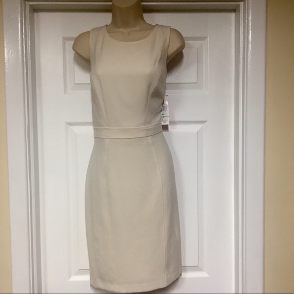 9&Co Dresses & Skirts - Ivory sheath dress size 8 NWT